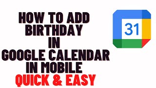 Birthday-calender-app hacki online