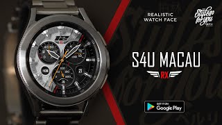 S4u-r3d-two-digital-watch-face mod apk