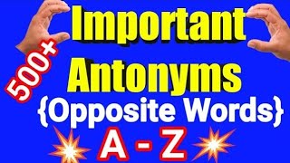 98-words-antonyms triki tutoriale