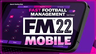Football-manager-2022-mobile triki tutoriale