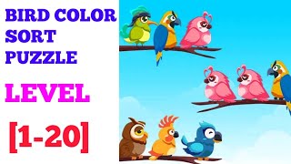Bird-color-sort--puzzle-game kody lista