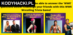 WWE Wrestling Trivia Game Hack