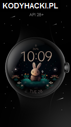Cute Bunny digital watch face Hack
