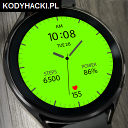 Key041 Analog Watch Face Kody