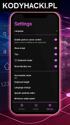 Neon Theme - Android Keyboard Kody