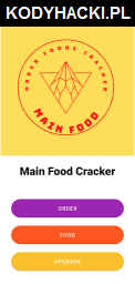 Main Food Cracker Kody