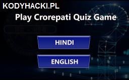KBC Quiz 2022 Hindi & English Hack