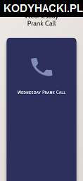 Wednesday Addams Call Prank Hack