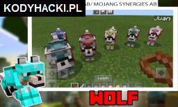 Wolf Armor Mod for Minecraft Cheat