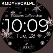 Snowflake rose gold watch face Hack Cheats