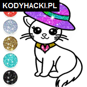 Cute Kitty Coloring Glitter Hack Cheats