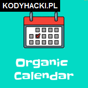 Organic Calendar Hack Cheats