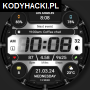 WFP 330 Digital LCD Watch Face Hack Cheats